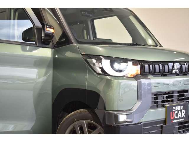 デリカミニ Ｔ　プレミアム　弊社社有車　Ｍナビ　ＴＶ　マイパイロット　衝突軽減装置　ターボエンジン　ナビＴＶ　寒冷地　パワステ　フルタイム４ＷＤ　エアバッグ　ＬＥＤヘッド　ＥＳＣ　サイドカメラ　クルコン　インテリキー　キーフリー（18枚目）