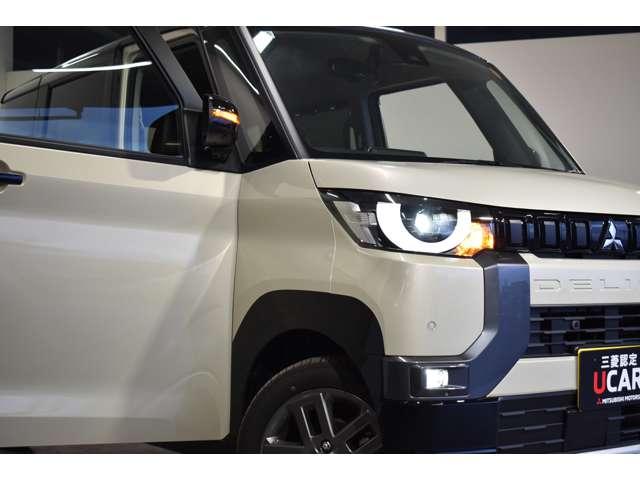 デリカミニ Ｔ　プレミアム　弊社社有車　Ｍナビ　ＴＶ　マイパイロット　衝突軽減装置　ターボエンジン　ナビＴＶ　寒冷地　パワステ　フルタイム４ＷＤ　エアバッグ　ＬＥＤヘッド　ＥＳＣ　サイドカメラ　クルコン　インテリキー　キーフリー（18枚目）