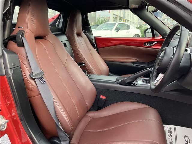 VS 6MT車 純正マツダコネクトナビ フルセグTV バックカメラ クルコン 本革 シートヒーター オートエアコン ETC ブルートゥース接続可能 BOSEスピーカー 車線逸脱システム(8枚目)