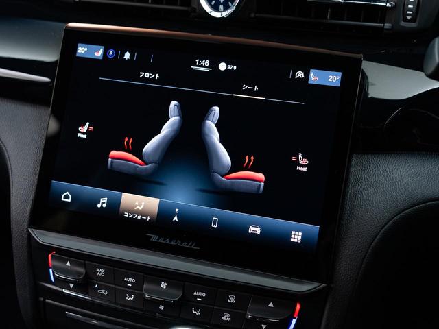 クアトロポルテ グランスポーツ　認定保証２年付　サンルーフ　２０インチペルセーオホイール（ダークフィニッシュ）　ＨａｒｍａｎＫａｒｄｏｎサウンド　３６０°サラウンドビューカメラ　フロント・リアシートヒーター　ソフトドアクロージャー（39枚目）