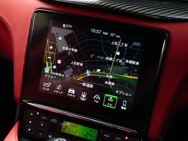 グラントゥーリズモ スポーツ　認定保証１年付　カーボンダッシュボード＆ドアパネルトリム　メタリックペイント　ダッシュボード＆リアシェルフカラードレザー　ブラックルックヘッドライト　ヘッドレストトライデントステッチ　レッドキャリパー（34枚目）