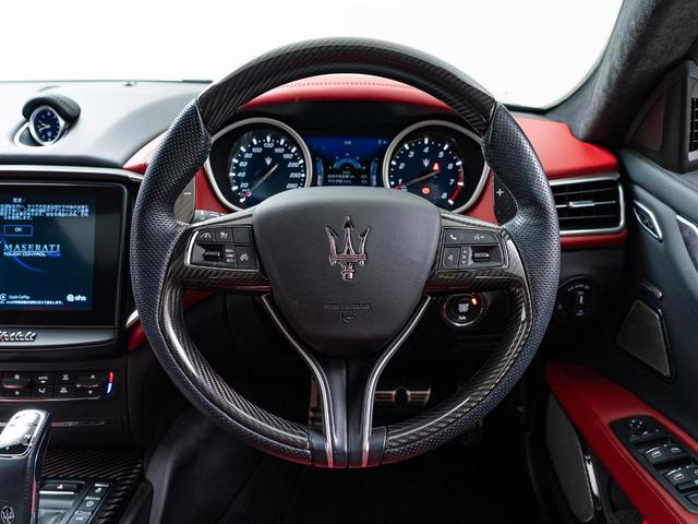 ギブリ リベッレ 認定保証2年付 国内限定30台 インテリアカーボンPKG ドライバーアシスタンスPKG フルカーボンキット サンルーフ ドリルドフルプレミアムレザー アルカンタラヘッドライニング B&Wサウンド(57枚目)