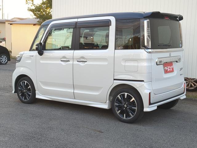 スペーシアカスタム ハイブリッドXS ツートン/両側電動スライド/黒半革シート/禁煙/ナビTV/Bluetooth/1オーナー/LED/バックカメラ/ETC/衝突軽減ブレーキ/障害物センサ/シートヒータ/(21枚目)