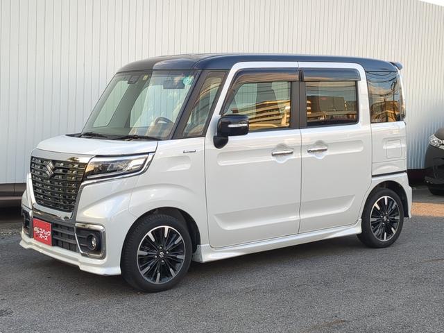 スペーシアカスタム ハイブリッドXS ツートン/両側電動スライド/黒半革シート/禁煙/ナビTV/Bluetooth/1オーナー/LED/バックカメラ/ETC/衝突軽減ブレーキ/障害物センサ/シートヒータ/(23枚目)