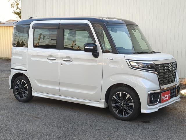 スペーシアカスタム ハイブリッドXS ツートン/両側電動スライド/黒半革シート/禁煙/ナビTV/Bluetooth/1オーナー/LED/バックカメラ/ETC/衝突軽減ブレーキ/障害物センサ/シートヒータ/(25枚目)