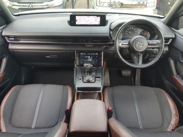 MX-30 ベースグレード ベーシックPKG+インダストリアルクラシックPKGツートン/半革/禁煙/ナビTV/Bluetooth/1オーナー/LED/全周囲カメラ/ETC(8枚目)