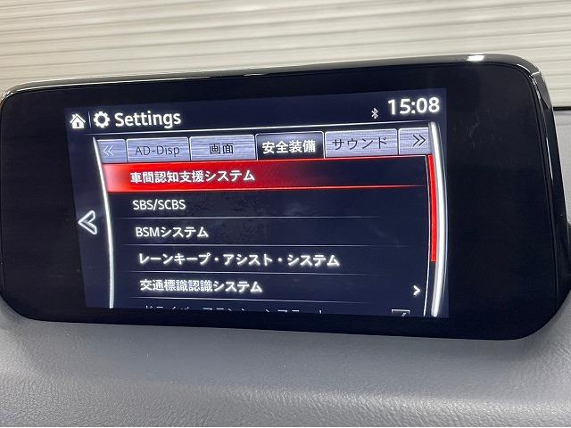 ＣＸ－８ ＸＤ　Ｌパッケージ　全周囲カメラ　ＢＯＳＥスピーカー　レーダークルーズコントロール　ＢＳＭ　衝突軽減ブレーキ　後席シートヒーター　後席独立エアコン　ステアリングヒーター　ＣＤ／ＤＶＤ再生　マツダコネクト　シートメモリー（46枚目）