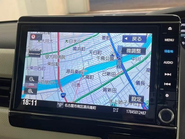 Ｇ・Ｌホンダセンシング　純正ギャザズナビ　ＴＶ　ＡｐｐｌｅＣａｒＰｌａｙ　バックカメラ　両側電動スライドドア　衝突軽減ブレーキ　レーダークルーズコントロール　電動格納ミラー　オートエアコン　ステアリングスイッチ(3枚目)