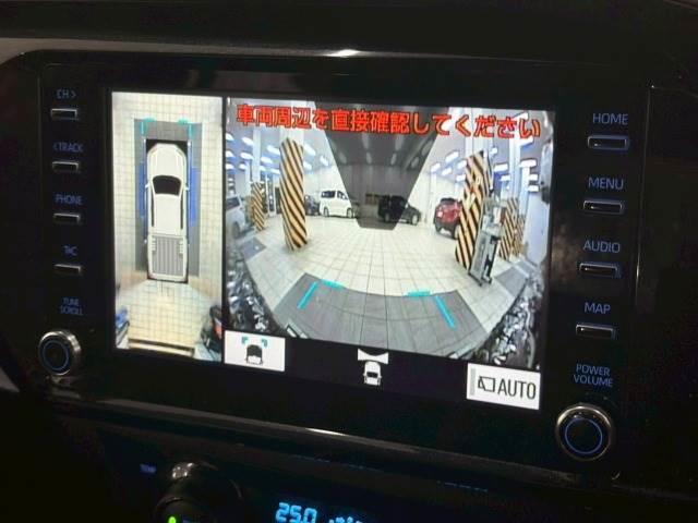 ハイラックス Ｚ　ＧＲスポーツ　全方位カメラ／トノカバー／純正ナビ／クリアランスソナー／レーダークルーズコントロール／パドルシフト／ダウンヒルアシスト／センターデフロック／スマートキー／純正１８インチアルミホイール／横滑り防止（4枚目）