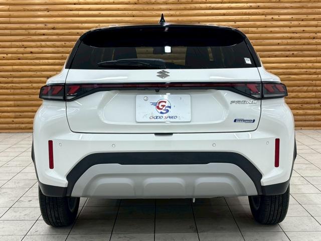 フロンクス ベースグレード 全周囲/9型ナビ/BSM/追従クルコン/クリアランスソナー/レーンキープアシスト/スマートキー/プッシュスタート/パドルシフト/衝突軽減ブレーキ/オートライト/ワイヤレス充電/純正16インチアルミ(39枚目)