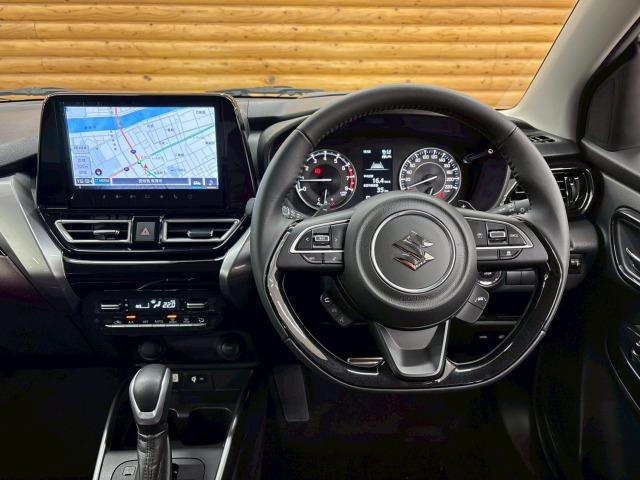 フロンクス ベースグレード 全周囲/9型ナビ/BSM/追従クルコン/クリアランスソナー/レーンキープアシスト/スマートキー/プッシュスタート/パドルシフト/衝突軽減ブレーキ/オートライト/ワイヤレス充電/純正16インチアルミ(47枚目)