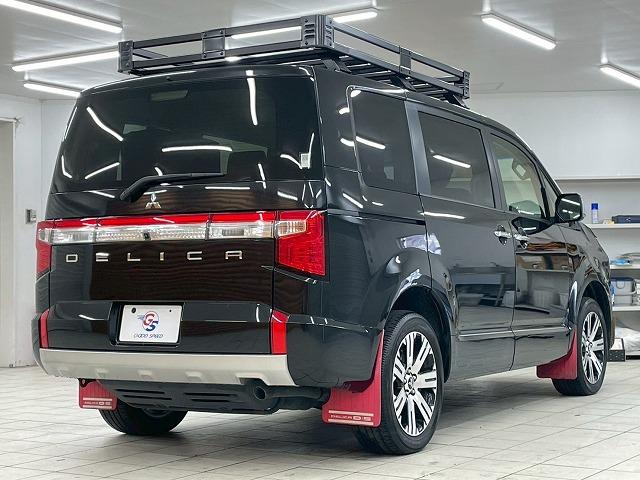 デリカＤ：５ Ｐ　黒革／７人乗り／１０．１型／電動ステップ／全周囲／電動リアゲート／パワーシート／ブラインドスポットモニター／シートヒーター／ステアリングヒーター／ＥＴＣ／追従クルコン／パドルシフト／両側電動パワスラ（28枚目）
