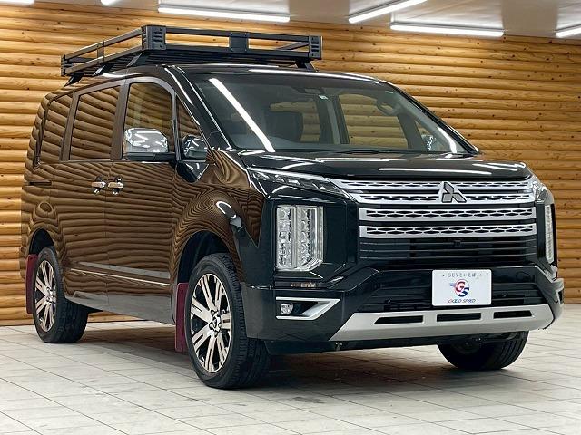 デリカＤ：５ Ｐ　黒革／７人乗り／１０．１型／電動ステップ／全周囲／電動リアゲート／パワーシート／ブラインドスポットモニター／シートヒーター／ステアリングヒーター／ＥＴＣ／追従クルコン／パドルシフト／両側電動パワスラ（30枚目）