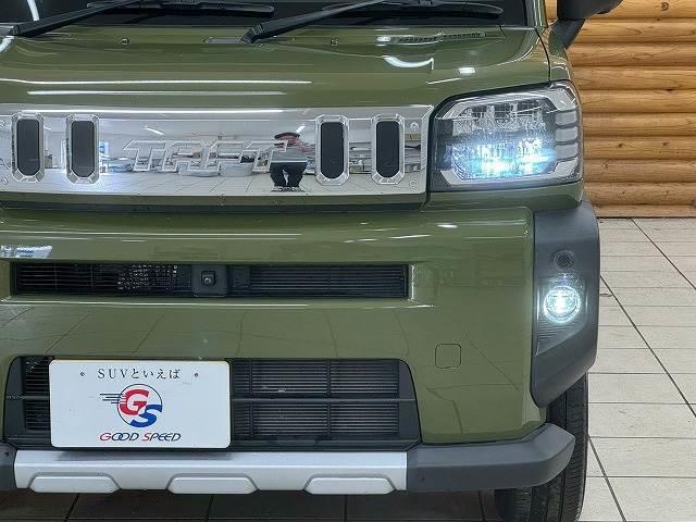 タフト Ｇ　クロムベンチャー　ガラスルーフ／全方位カメラ／シートヒーター／障害物センサー／衝突軽減ブレーキ／スマートキー／プッシュスタート／ＬＥＤヘッドライト／純正１５インチアルミホイール／電動格納ミラー／オートライト（10枚目）