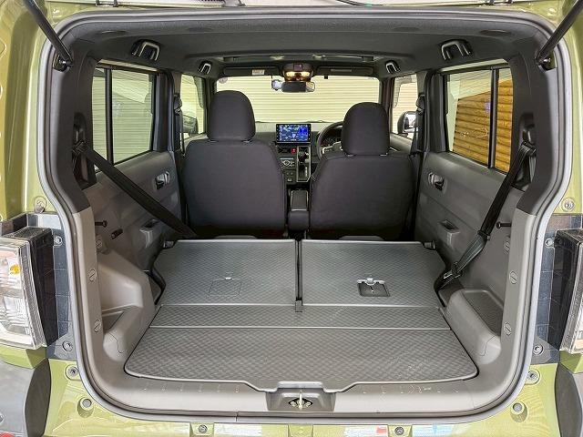 タフト Ｇ　クロムベンチャー　ガラスルーフ／全方位カメラ／シートヒーター／障害物センサー／衝突軽減ブレーキ／スマートキー／プッシュスタート／ＬＥＤヘッドライト／純正１５インチアルミホイール／電動格納ミラー／オートライト（46枚目）