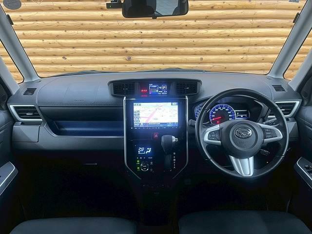 トール カスタムＧ　リミテッド　ＳＡＩＩＩ　アルパインＢＩＧ－Ｘ／両側電動／全方位／Ｂカメラ／ＥＴＣ／シートヒーター／コーナーセンサー／スマートキー／プッシュスタート／横滑り防止装置／衝突軽減ブレーキ／クルーズコントロール／ステアリングリモコン（3枚目）