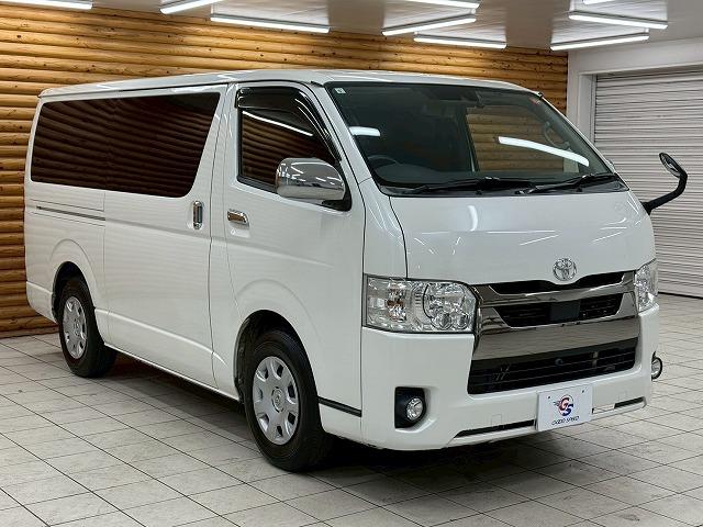ハイエースバン ロングスーパーGL 両側電動/サイドカメラ/ETC車載器/LEDヘッドライト/Bluetooth接続/純正ナビ/フルセグTV/AC100V/バックカメラ/衝突軽減/レーンキープアシスト/プッシュスタート/フォグランプ/(31枚目)