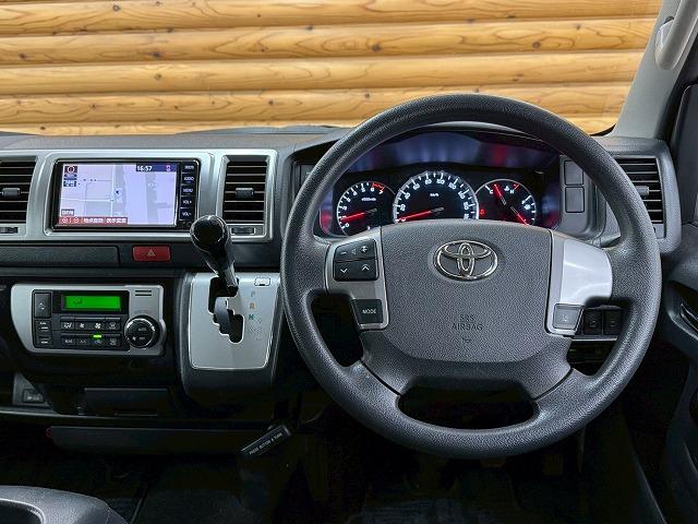 ハイエースバン ロングスーパーGL 両側電動/サイドカメラ/ETC車載器/LEDヘッドライト/Bluetooth接続/純正ナビ/フルセグTV/AC100V/バックカメラ/衝突軽減/レーンキープアシスト/プッシュスタート/フォグランプ/(46枚目)