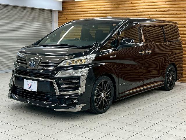 ヴェルファイアハイブリッド Z ゴールデンアイズ サンルーフ/電動ハッチバック/両側電動/クリアランスソナー/スマートキー/プッシュスタート/オートマチックハイビーム/フルセグTV/クルーズコントロール/オートエアコン/電動格納ミラー/LEDヘッド(35枚目)