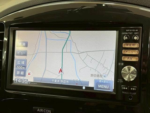 ジューク 15RX タイプV バックカメラ/インテリキー/オートエアコン/ETC/プッシュスタート/純正ナビ/フルセグTV/電動格納ミラー/フォグランプ/ドライブモード/バックカメラ/インテリキー/オートエアコン/ETC(4枚目)