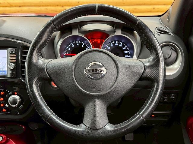 ジューク 15RX タイプV バックカメラ/インテリキー/オートエアコン/ETC/プッシュスタート/純正ナビ/フルセグTV/電動格納ミラー/フォグランプ/ドライブモード/バックカメラ/インテリキー/オートエアコン/ETC(44枚目)