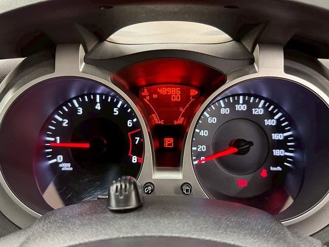 ジューク 15RX タイプV バックカメラ/インテリキー/オートエアコン/ETC/プッシュスタート/純正ナビ/フルセグTV/電動格納ミラー/フォグランプ/ドライブモード/バックカメラ/インテリキー/オートエアコン/ETC(52枚目)