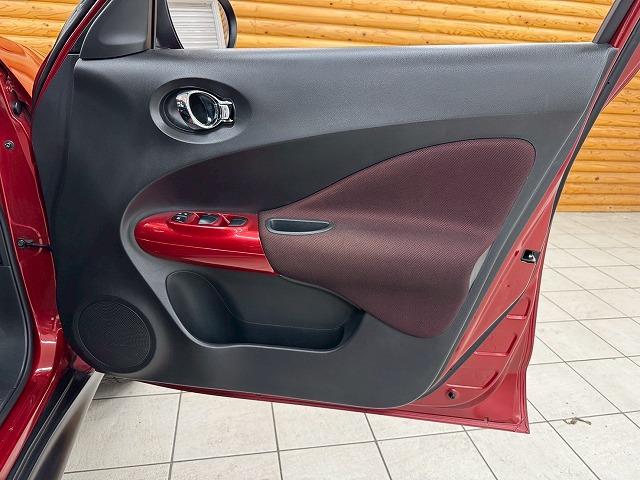 ジューク 15RX タイプV バックカメラ/インテリキー/オートエアコン/ETC/プッシュスタート/純正ナビ/フルセグTV/電動格納ミラー/フォグランプ/ドライブモード/バックカメラ/インテリキー/オートエアコン/ETC(67枚目)