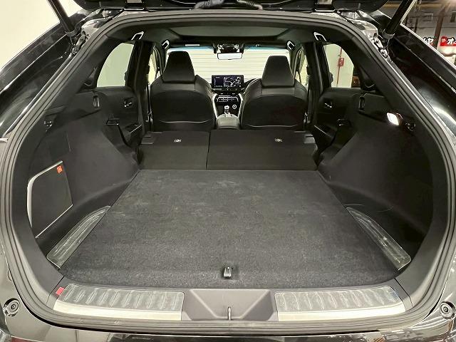 ハリアーハイブリッド Ｚ　全方位／サンルーフ／ＪＢＬ／モデリスタエアロ／４ＷＤ／追従クルーズコントロール／オートハイビーム／デジタルインナーミラー／電動ハッチバック／ブラインドスポットモニター／パワーシート／（59枚目）