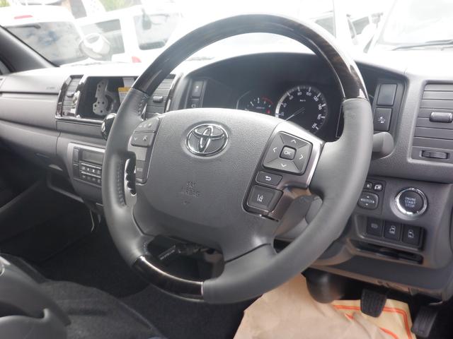 ハイエースバン スーパーGL ダークプライムII 未登録新車/両側パワースライドドア/デジタルインナーミラー/パノラミックビューモニター/トヨタセーフティセンス/スマートキー/LEDヘッドライト/助手席エアバッグ/スマートキー/AC100V電源(40枚目)