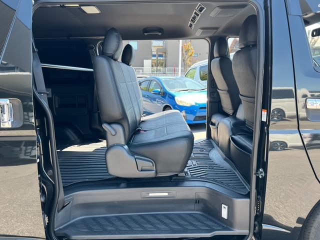 ハイエースバン スーパーGL ダークプライムII ローダウン/フロントスポイラー/リアルーフスポイラー/Dynasty17インチアルミホイール/純正7インチナビ/(54枚目)