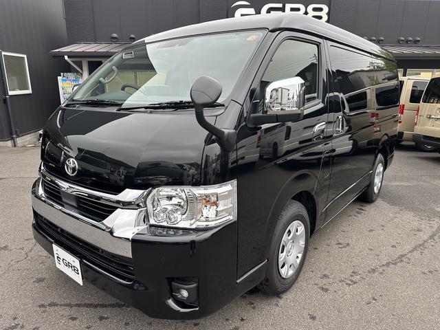 ハイエースワゴン GL 4列10人乗り/アルパインBIGXナビ/パノラミックビューモニター/デジタルインナーミラー/パワースライドドア/LEDヘッドランプ/トヨタセーフティセンス/スマートキー/AC100Vアクセサリー(10枚目)