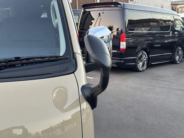 ハイエースバン ロングスーパーＧＬ　アースカラー／ＲＡＹＳアルミホイール／ＢＩＧ－Ｘ／ベッドキット／シートカバー／パノラミック／デジミラ／パワスラ／（37枚目）