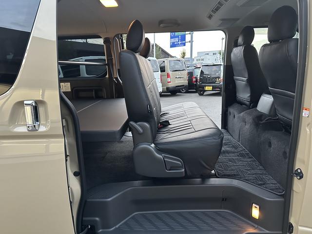 ハイエースバン ロングスーパーＧＬ　アースカラー／ＲＡＹＳアルミホイール／ＢＩＧ－Ｘ／ベッドキット／シートカバー／パノラミック／デジミラ／パワスラ／（52枚目）