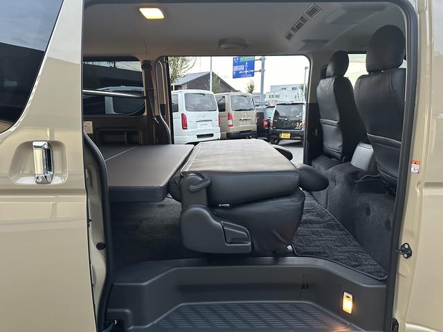 ハイエースバン ロングスーパーＧＬ　アースカラー／ＲＡＹＳアルミホイール／ＢＩＧ－Ｘ／ベッドキット／シートカバー／パノラミック／デジミラ／パワスラ／（53枚目）