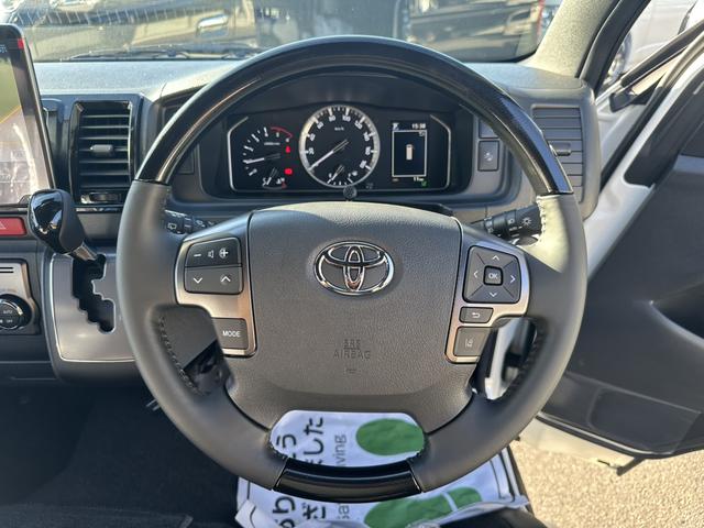 ハイエースバン ロングスーパーＧＬ　ダークプライムＳ　４ＷＤ／寒冷地仕様／２０周年記念車／ＧＲ８フロントスポイラー／バトルシップ１７インチアルミホイール／ＡＴタイヤ／アルパインＢＩＧＸナビ／デジタルインナーミラー／リアフォグランプ／専用アブソーバー（46枚目）