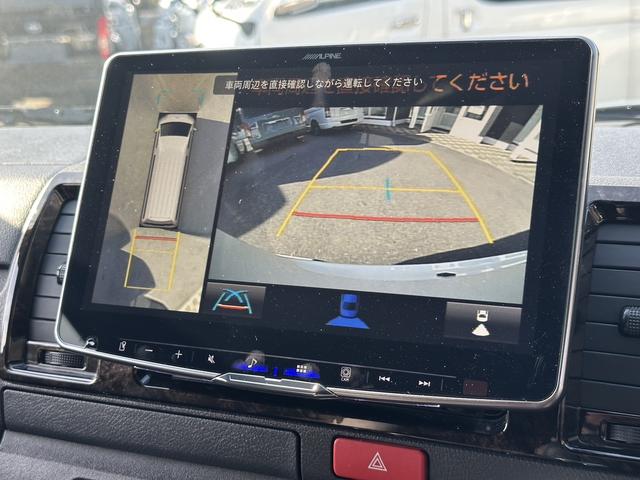 ハイエースバン スーパーGL ダークプライムII BIG-DA/パワスラ/パノラミックビュー/TRDフロントスポイラー/バルベロ17インチアルミホイール/ベッド(16枚目)