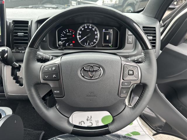 ハイエースバン ロングスーパーＧＬ　ダークプライムＳ　登録済未使用車／４ＷＤ／２０周年記念車／バッドフェイス／フロントスポイラー／アルパインＢＩＧＸナビ／ベッド（53枚目）