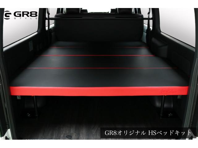 ハイエースバン ロングスーパーＧＬ　ダークプライムＳ　登録済未使用車／４ＷＤ／２０周年記念車／バッドフェイス／フロントスポイラー／アルパインＢＩＧＸナビ／ベッド（69枚目）