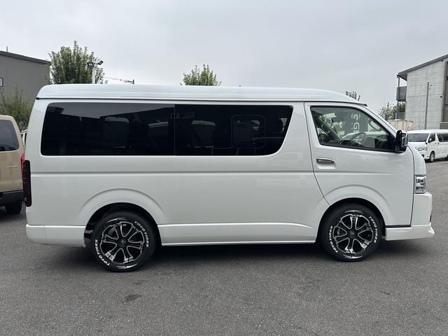 ハイエースワゴン GL 未登録新車/4列10人乗り/カロッツェリア7inナビ/モデリスタフロントスポイラー/バルベロ17inアルミタイヤ(23枚目)