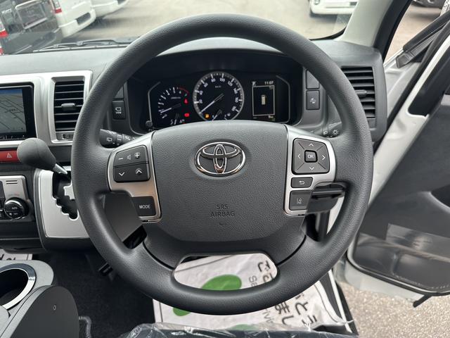 ハイエースワゴン GL 未登録新車/4列10人乗り/カロッツェリア7inナビ/モデリスタフロントスポイラー/バルベロ17inアルミタイヤ(37枚目)