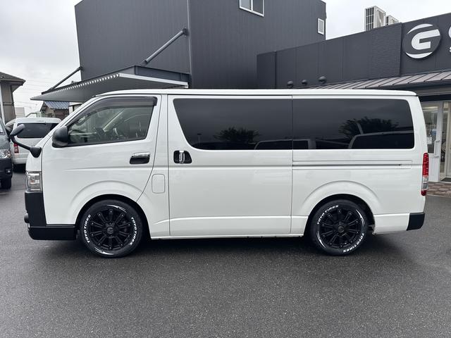 ハイエースバン スーパーＧＬ　ダークプライム　ローダウン／ＢＩＧＸナビ／アルパインドラレコ付きデジミラ／ＧＲ８フロントスポイラー／バッドフェイス／シートカバー（24枚目）