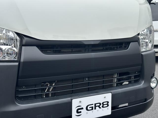 ハイエースバン スーパーＧＬ　ダークプライム　ローダウン／ＢＩＧＸナビ／アルパインドラレコ付きデジミラ／ＧＲ８フロントスポイラー／バッドフェイス／シートカバー（30枚目）