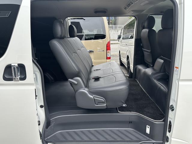 ハイエースバン スーパーＧＬ　ダークプライム　ローダウン／ＢＩＧＸナビ／アルパインドラレコ付きデジミラ／ＧＲ８フロントスポイラー／バッドフェイス／シートカバー（51枚目）