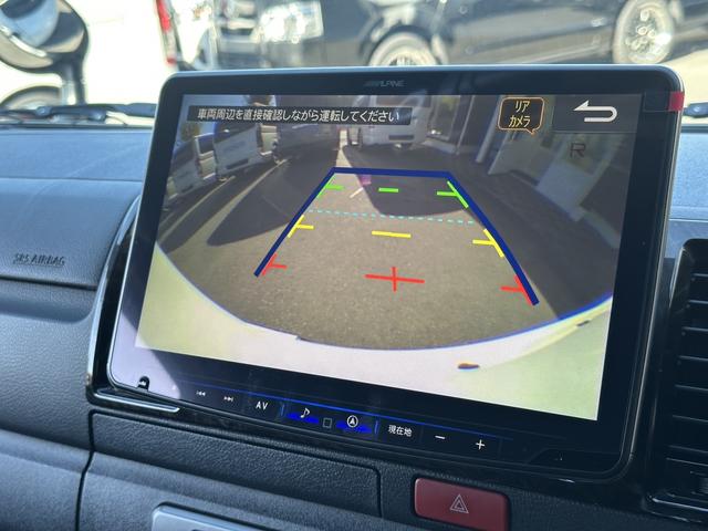 ハイエースバン スーパーＧＬ　ダークプライムＩＩ　ローダウン／アルパインＢＩＧＸシンプルモデル／デイトナ１７インチホイール／ＧＲ８フロントスポイラー／シートカバー（17枚目）