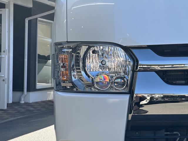 ハイエースバン スーパーＧＬ　ダークプライムＩＩ　ローダウン／アルパインＢＩＧＸシンプルモデル／デイトナ１７インチホイール／ＧＲ８フロントスポイラー／シートカバー（27枚目）