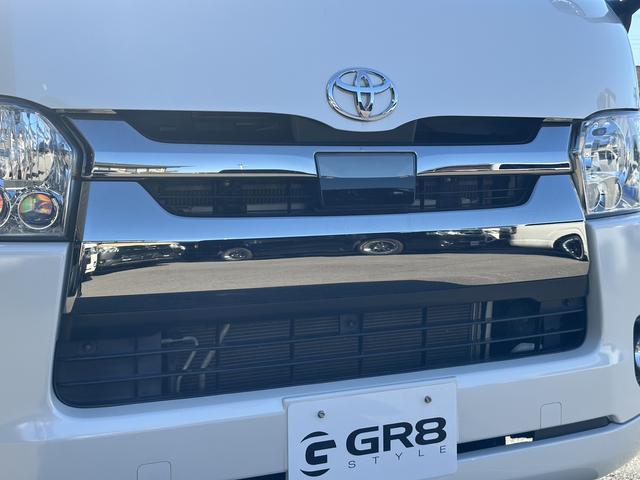 ハイエースバン スーパーＧＬ　ダークプライムＩＩ　ローダウン／アルパインＢＩＧＸシンプルモデル／デイトナ１７インチホイール／ＧＲ８フロントスポイラー／シートカバー（29枚目）