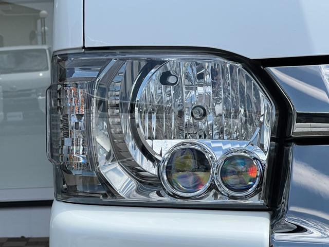 ハイエースバン ワイドスーパーＧＬ　ダークプライムＩＩ　ローダウン／パワスラ／アルパインＢＩＧ－Ｘ／パノラミックビュー／デジミラ／モデリスタフロントスポイラー／（27枚目）