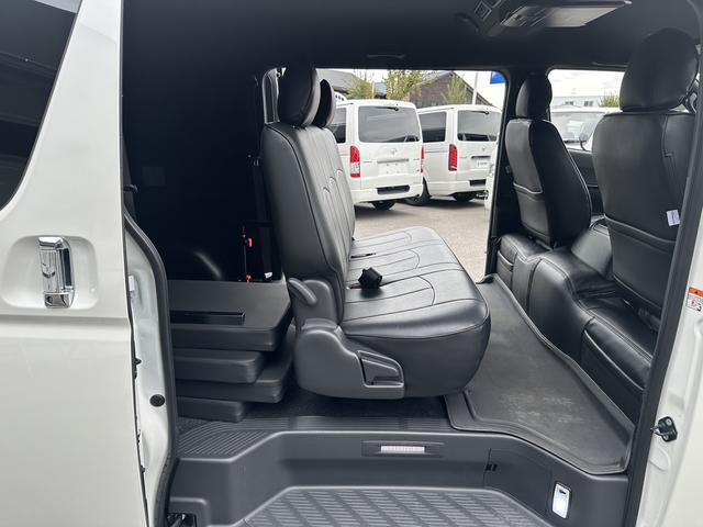 ハイエースバン ワイドスーパーＧＬ　ダークプライムＩＩ　ローダウン／パワスラ／アルパインＢＩＧ－Ｘ／パノラミックビュー／デジミラ／モデリスタフロントスポイラー／（53枚目）