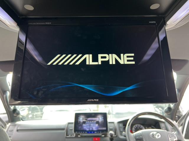 ハイエースバン スーパーＧＬ　ダークプライムＩＩ　４ＷＤ／アルパインＢＩＧ－Ｘナビ／１６インチアルミホイール／（3枚目）