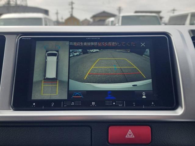 ハイエースワゴン GL 登録済未使用車/メモリーナビTV/HDMIポート/フリップダウンモニター/デジタルインナーM/パノラミックビューM/パワスラ/GR8フルエアロ/17inアルミ/ラプター塗装オーバーフェンダー/ベッド(17枚目)